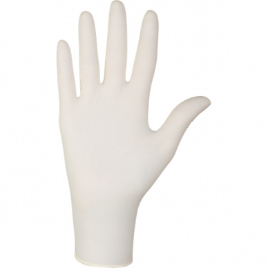 Latex gloves with powder Santex, 100 pcs