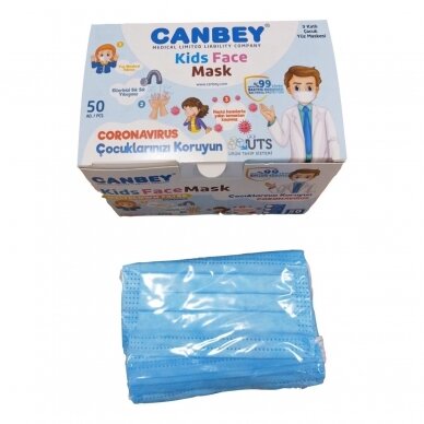 Children's medical face masks